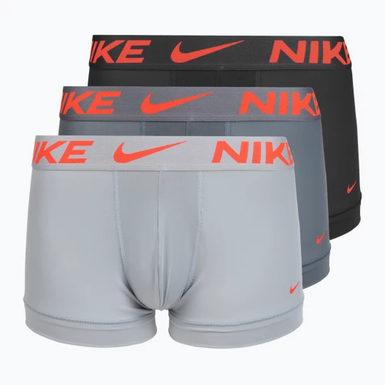 Obrázek produktu Pánské boxerky Nike Dri-Fit Essential Micro Trunk 3 pairs grey