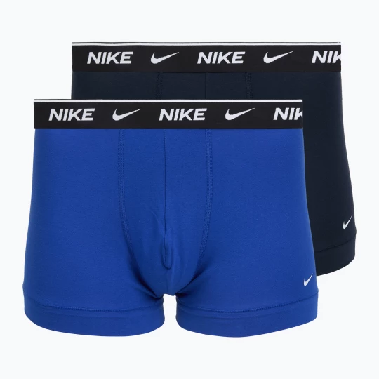 Obrázek produktu Pánské boxerky Nike Essential Cotton Stretch Trunk dark navy Černá