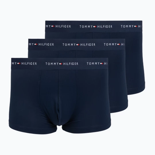 Obrázek produktu Pánské boxerky Tommy Hilfiger Trunk carbon navy / carbon navy / carbon navy Námořnická modř