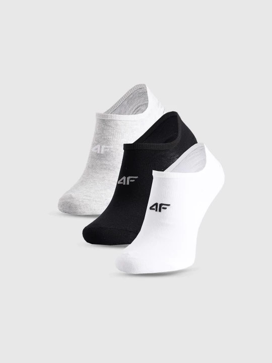Obrázek produktu Pánské casual kotníkové ponožky (3-pack) - multicolor 4F