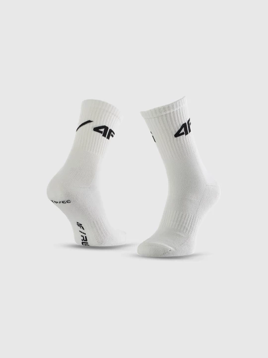 Obrázek produktu Pánské dlouhé ponožky (2-pack) 4F | Robert Lewandowski - bílé