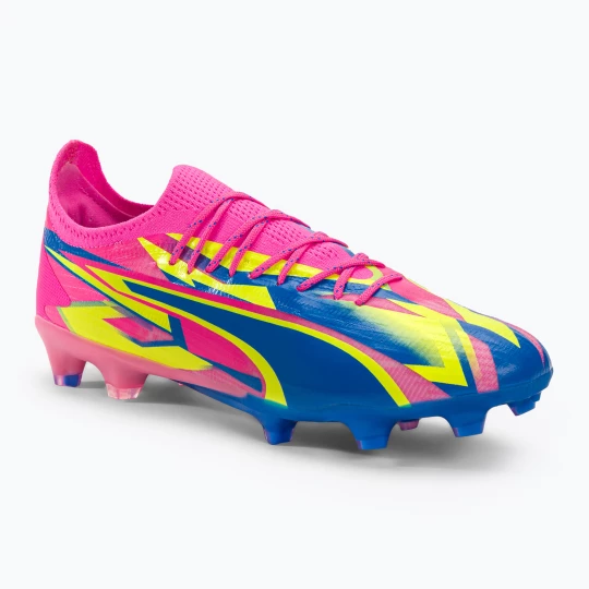 Obrázek produktu Pánské fotbalové boty PUMA Ultra Ultimate Energy FG / AG luminous pink / ultra blue / yellow alert