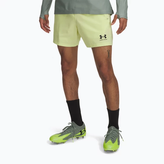 Obrázek produktu Pánské fotbalové šortky Under Armour Challenger Pro Woven sonic yellow / black