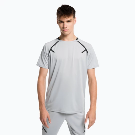 Obrázek produktu Pánské fotbalové tréninkové tričko New Balance Tenacity modré MT23145LAN šedá