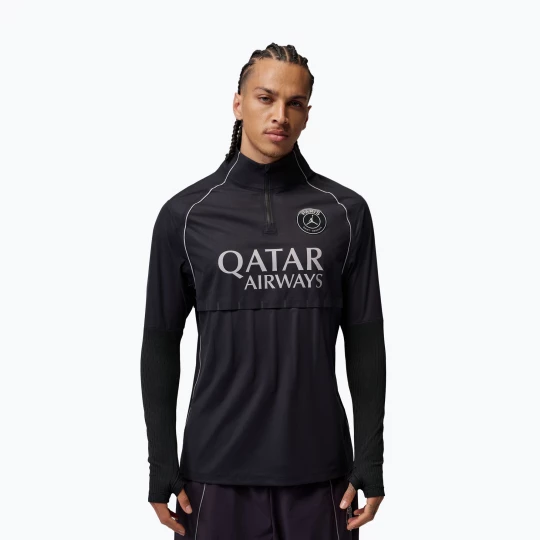 Obrázek produktu Pánské fotbalové tričko Longsleeve Nike Paris Saint-Germain Strike Elite SE Aerogami Shell Top black / black / atmosphere grey