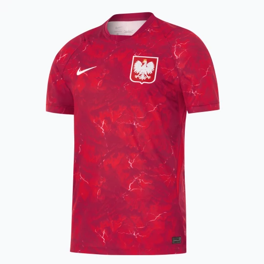 Obrázek produktu Pánské fotbalové tričko Nike Dri-Fit Poland Stadium Away 2026 noble red / sport red