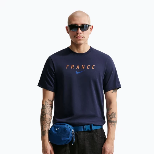 Obrázek produktu Pánské fotbalové tričko Nike FFF Primary blackened blue / game royal Námořnická modř