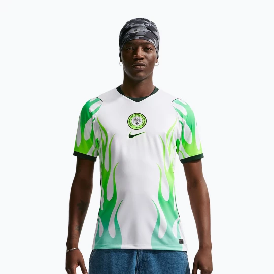 Obrázek produktu Pánské fotbalové tričko Nike Nigeria 2026 Stadium Away white / green glow / black