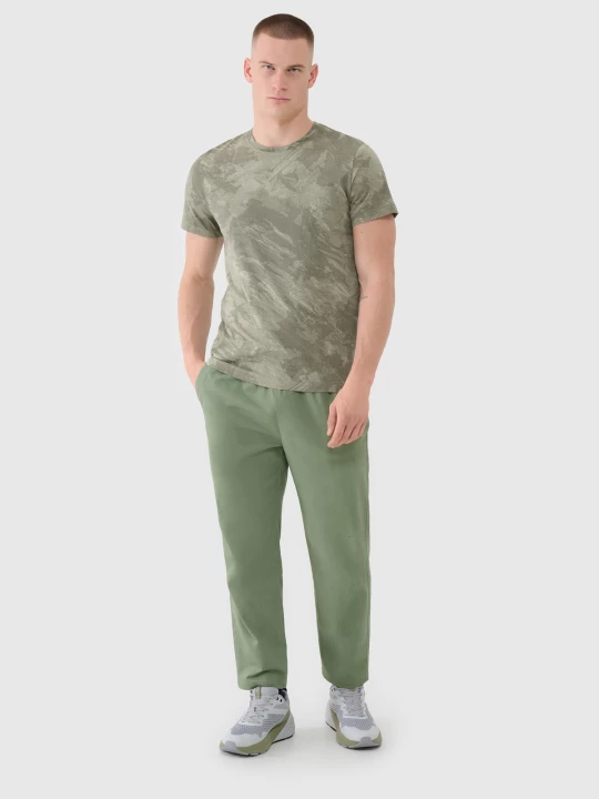 Obrázek produktu Pánské kalhoty casual - khaki 4F