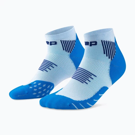 Obrázek produktu Pánské kompresní ponožky CEP Run Low Cut 5.0 blue / ice