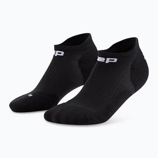 Obrázek produktu Pánské kompresní ponožky CEP Run No Show 5.0 black / lime