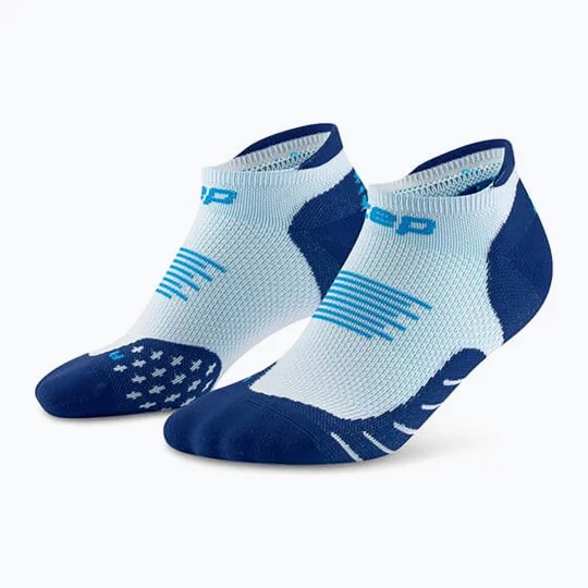 Obrázek produktu Pánské kompresní ponožky CEP Run No Show 5.0 ice / blue