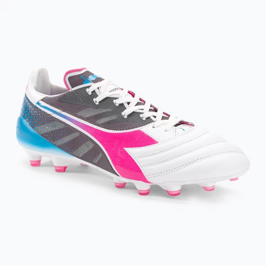 Obrázek produktu Pánské kopačky Diadora Brasil Elite Veloce GR ITA LPX white / pink fluo / blue fluo