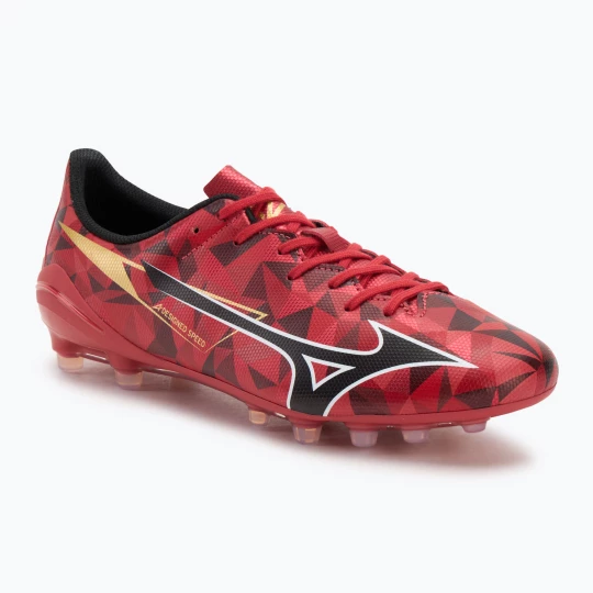Obrázek produktu Pánské kopačky Mizuno Alpha II Select AG morelia 40th red / black / gold