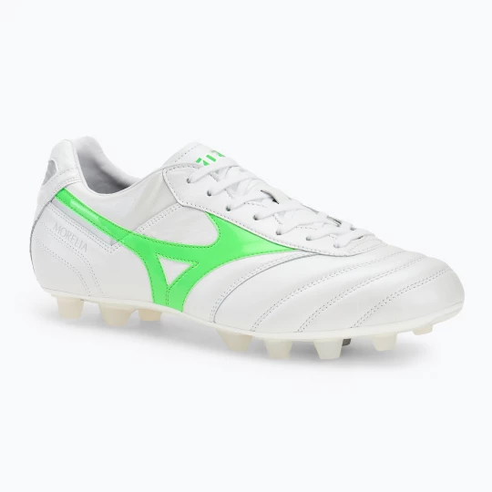 Obrázek produktu Pánské kopačky Mizuno Morelia II Japan Md white / neon green / galaxy silver