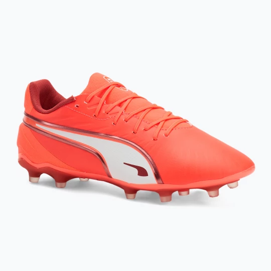 Obrázek produktu Pánské kopačky PUMA King Match FG / AG glowing red / puma white / red fire