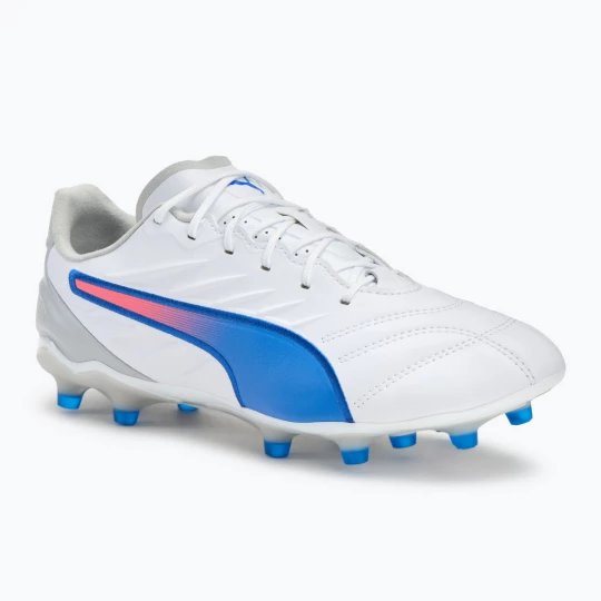 Obrázek produktu Pánské kopačky PUMA King Pro FG / AG puma white / bluemazing / flat light grey / sunset glow