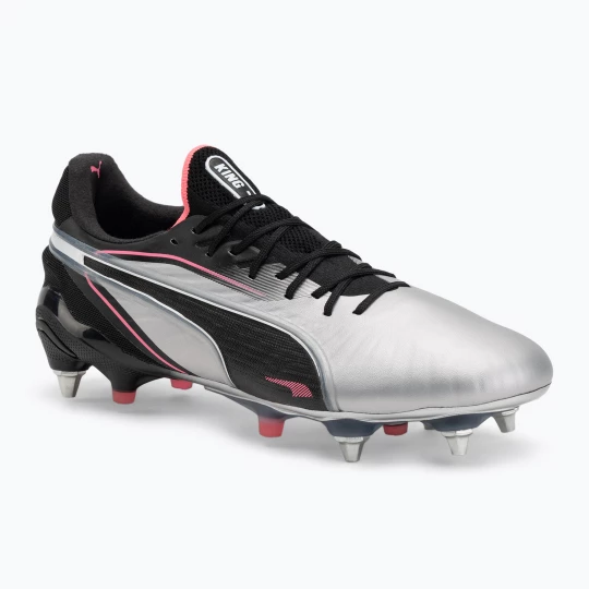 Obrázek produktu Pánské kopačky PUMA King Ultimate MxSG puma silver / puma black / sun struck / puma white