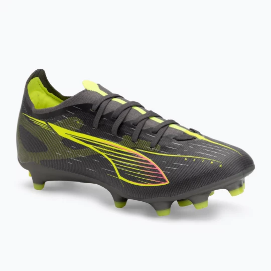 Obrázek produktu Pánské kopačky PUMA Ultra 5 Match FG / AG matte aged silver / yellow alert / puma aged silver