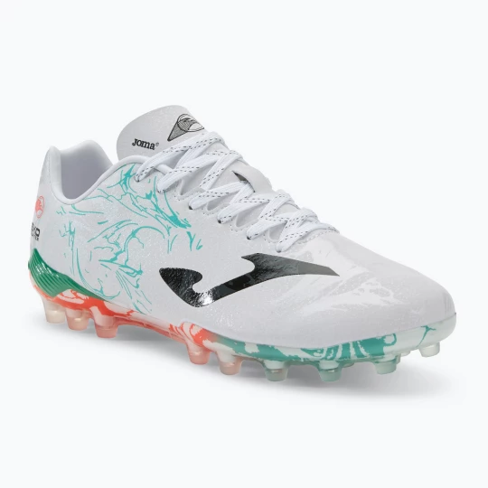 Obrázek produktu Pánské kopačky Supercopa AG white / turquoise Joma