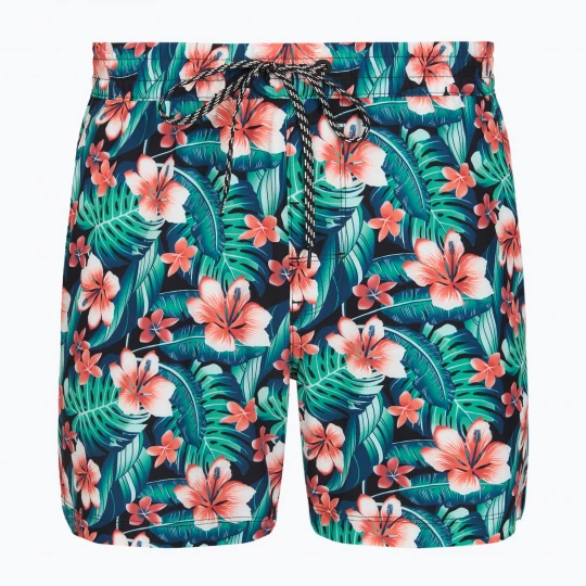Obrázek produktu Pánské koupací šortky Hurley Cabana Floral Volley Swim Short Black