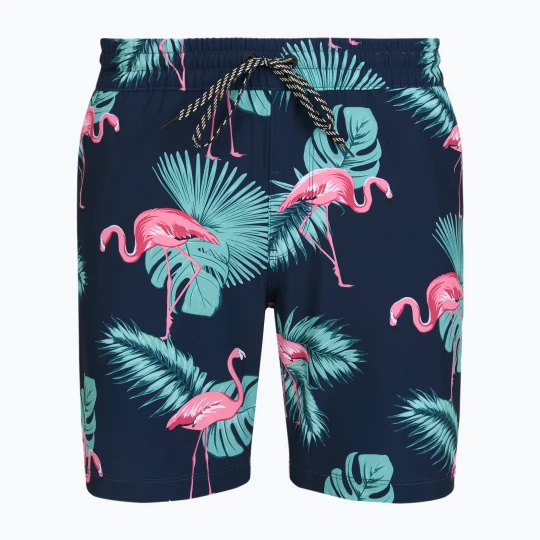 Obrázek produktu Pánské koupací šortky Hurley Flamingo Volley Swim Hort Navy Námořnická modř