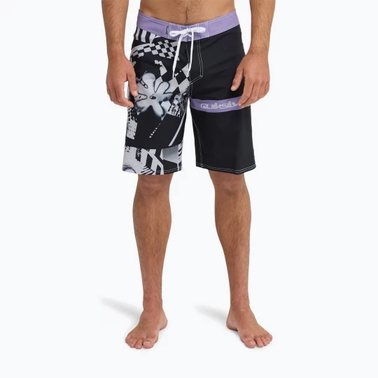Obrázek produktu Pánské koupací šortky Quiksilver Surfsilk Straight 20" black block momentum
