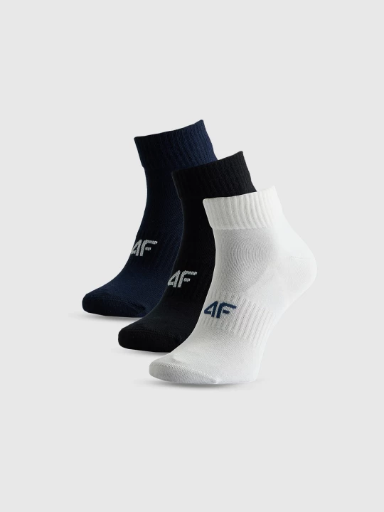 Obrázek produktu Pánské krátké ponožky (3-pack) - multicolor 4F
