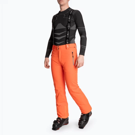 Obrázek produktu Pánské lyžařské kalhoty CMP 3W04467 fanta fluo oranžová
