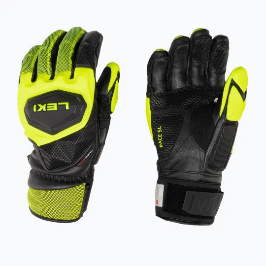 Obrázek produktu Pánské lyžařské rukavice LEKI WCR Venom SL 3D black ice / lemon
