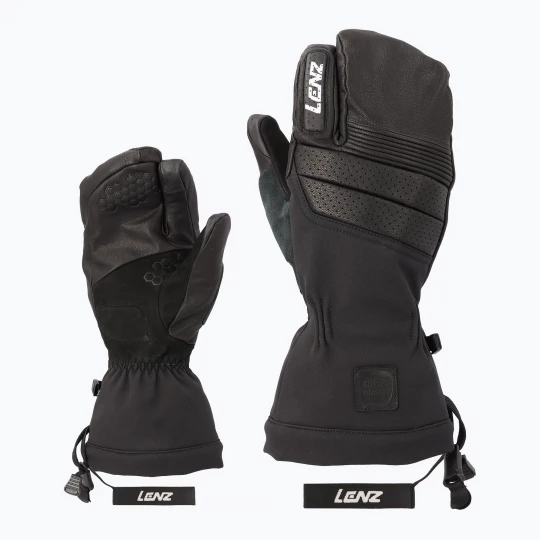Obrázek produktu Pánské lyžařské rukavice Lenz Think About Lobster black