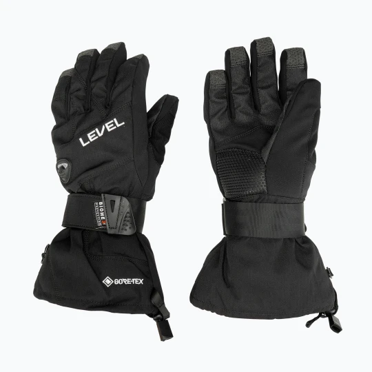 Obrázek produktu Pánské lyžařské rukavice Level Half Pipe Gore-Tex černé