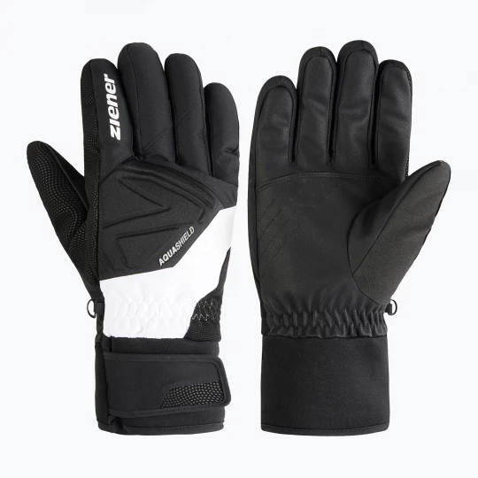 Obrázek produktu Pánské lyžařské rukavice ZIENER Gatis Aquashield black / white