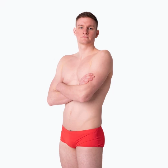 Obrázek produktu Pánské plavecké boxerky Clap Slipy red