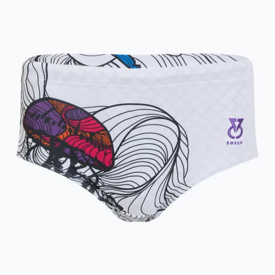 Obrázek produktu Pánské plavecké boxerky SWEEP Aqua Medusa white