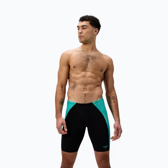 Obrázek produktu Pánské plavecké jammery Speedo Endurance+ MAX Splice Jammer black / turquoise gem