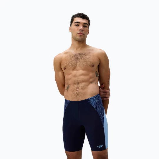 Obrázek produktu Pánské plavecké jammery Speedo Endurance+ MAX Splice Jammer navy / sugar blue Námořnická modř