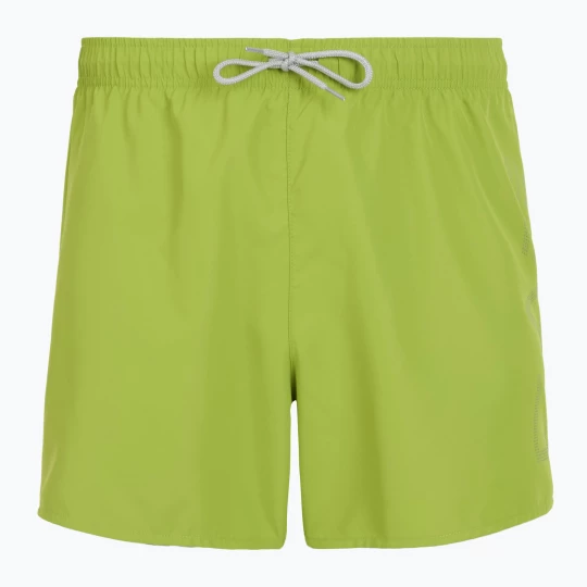 Obrázek produktu Pánské plavecké šortky EA7 Emporio Armani Swim Trunks With Oversized Logo titanite / silver Zelená