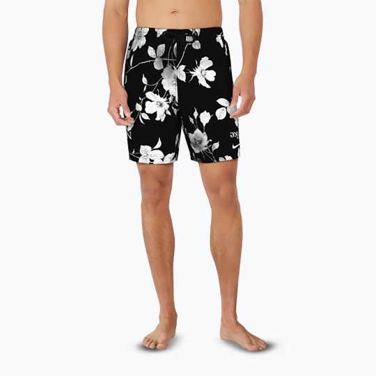 Obrázek produktu Pánské plavecké šortky Nike Fine Floral 7" Volley black