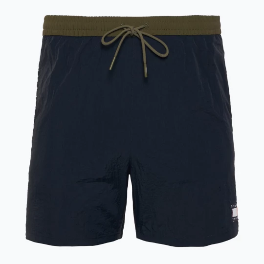Obrázek produktu Pánské plavecké šortky Tommy Hilfiger Medium Drawstring desert sky Námořnická modř