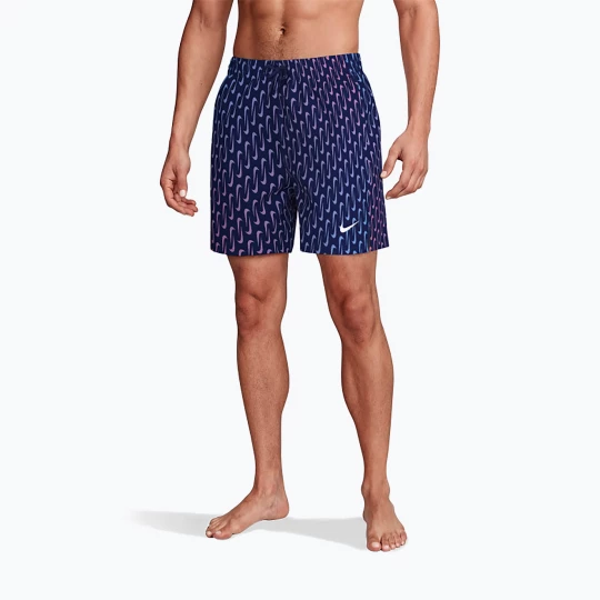 Obrázek produktu Pánské plavkové šortky Nike Breaker Swoosh 5" Volley midnight navy Námořnická modř