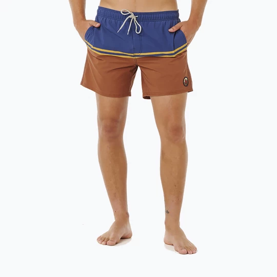 Obrázek produktu Pánské plavkové šortky Rip Curl Combine Volley baked clay Modrá