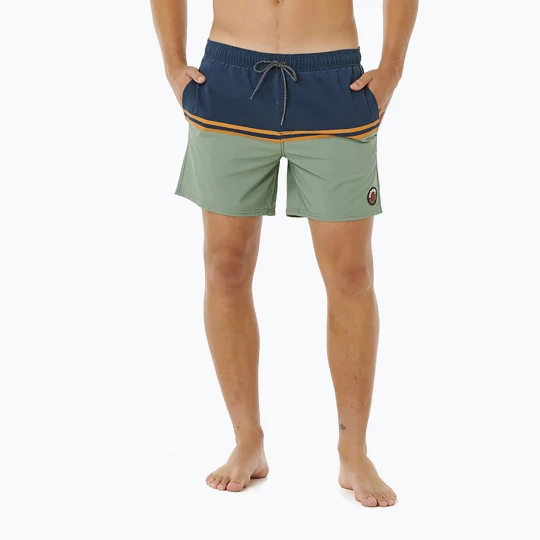 Obrázek produktu Pánské plavkové šortky Rip Curl Combine Volley moss Modrá