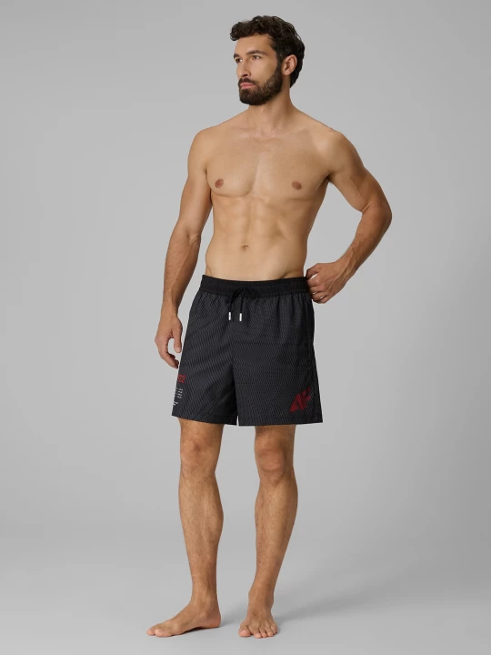 Obrázek produktu Pánské plážové boardshorty - černé 4F černý
