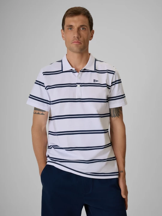 Obrázek produktu Pánské polo triko regular - bílé 4F