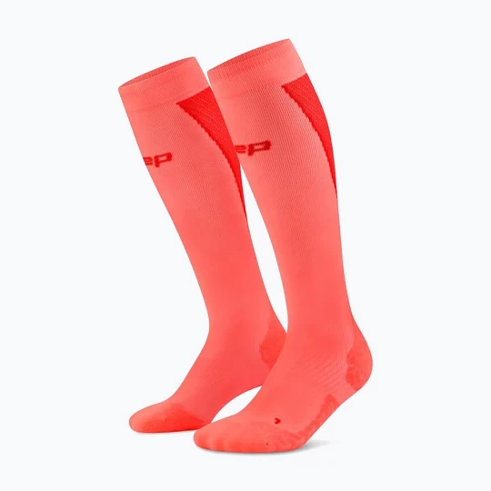 Obrázek produktu Pánské ponožky CEP Ultralight Tall 4.0 neon coral / red Růžová