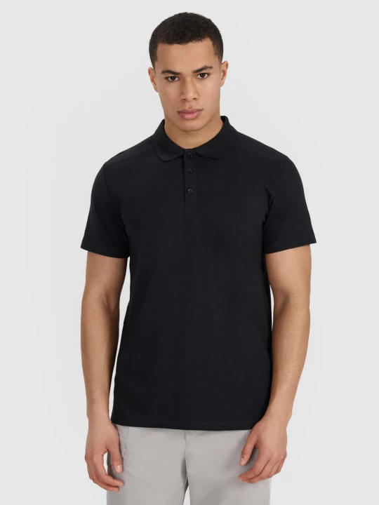 Obrázek produktu 4F Pánské regular polo tričko - černé