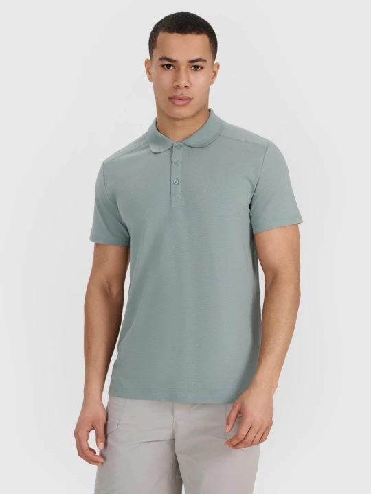 Obrázek produktu 4F Pánské regular polo tričko - khaki