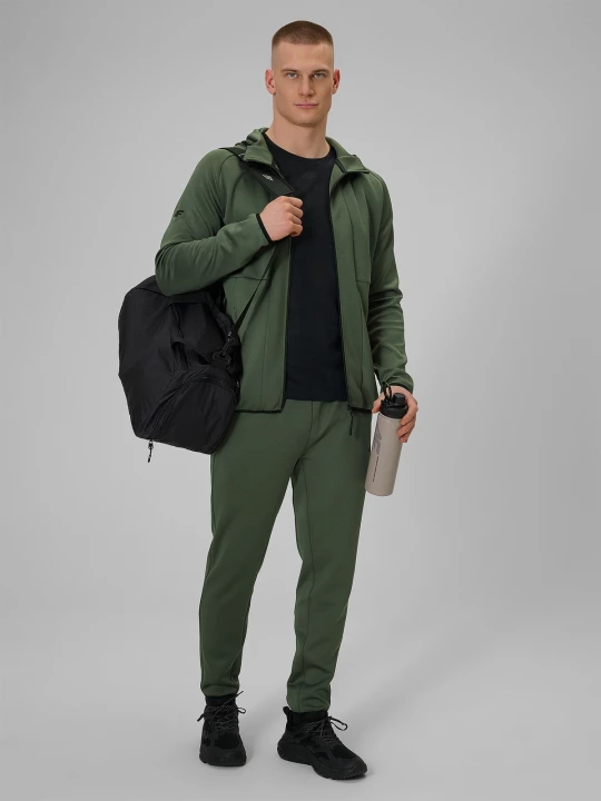 Obrázek produktu Pánské rychleschnoucí tréninkové kalhoty - khaki 4F