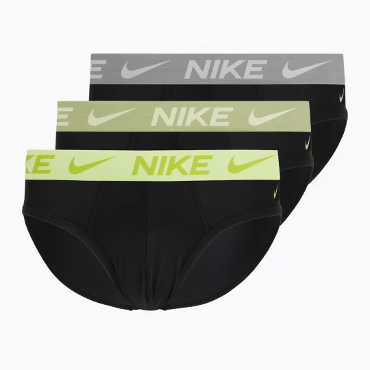 Obrázek produktu Pánské slipy Nike Dri-Fit Essential Micro 3 pack folkstone gray Černá
